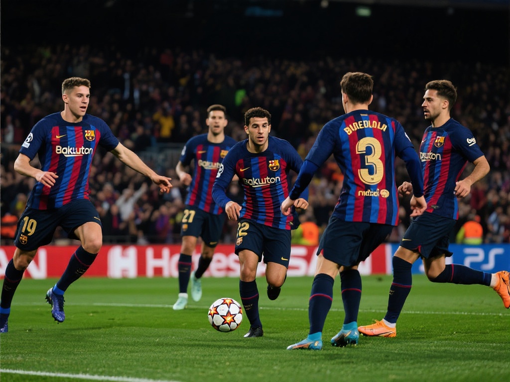 巴萨本赛季32场狂轰3球以上，领跑五大联赛所有球队