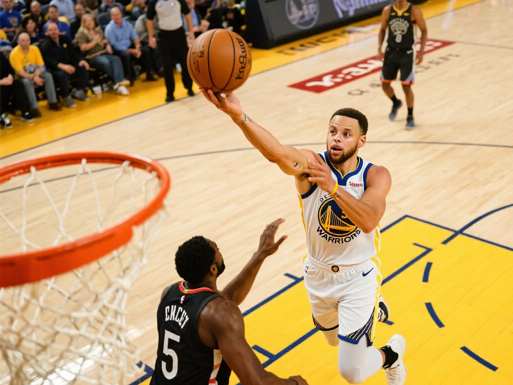 虽然库里以投射见长，但他在其他方面的贡献
