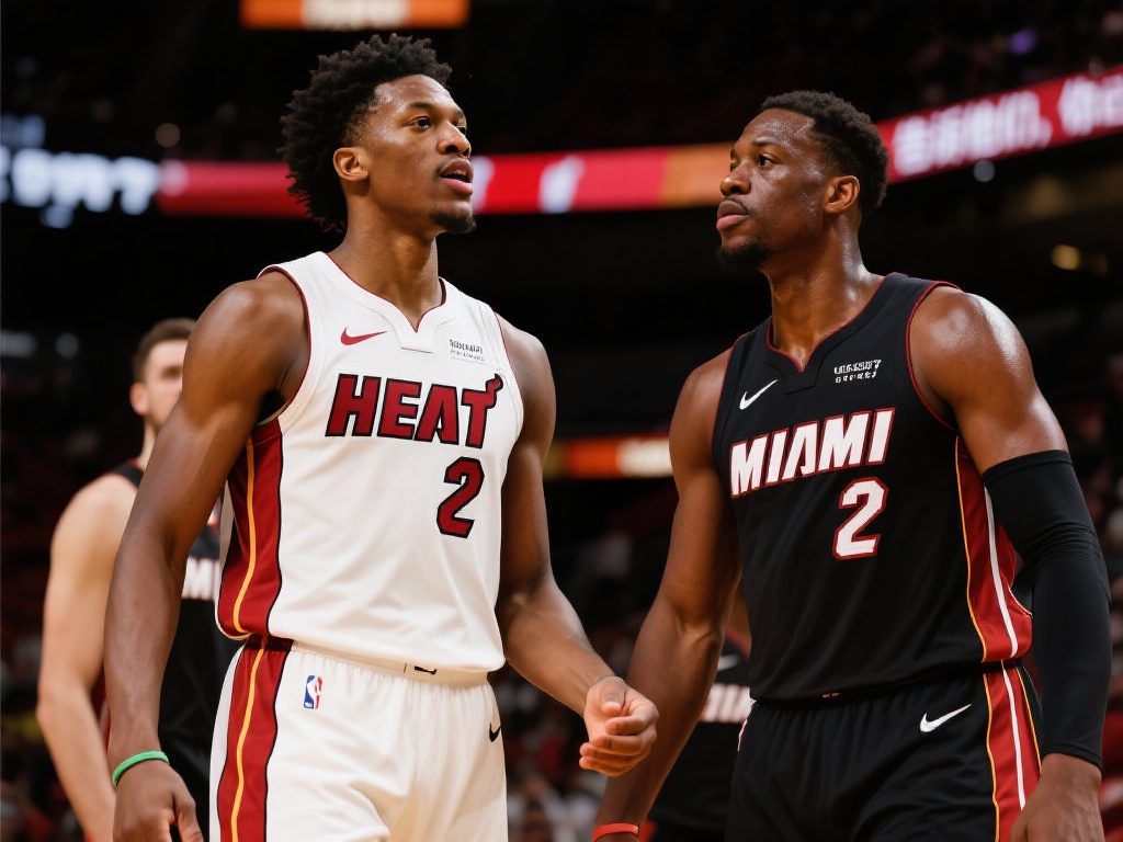 “我已超越你!希尔德向巴特勒宣战:你不再是罗宾!” 在NBA的赛场上,球员之间的竞争从来不只