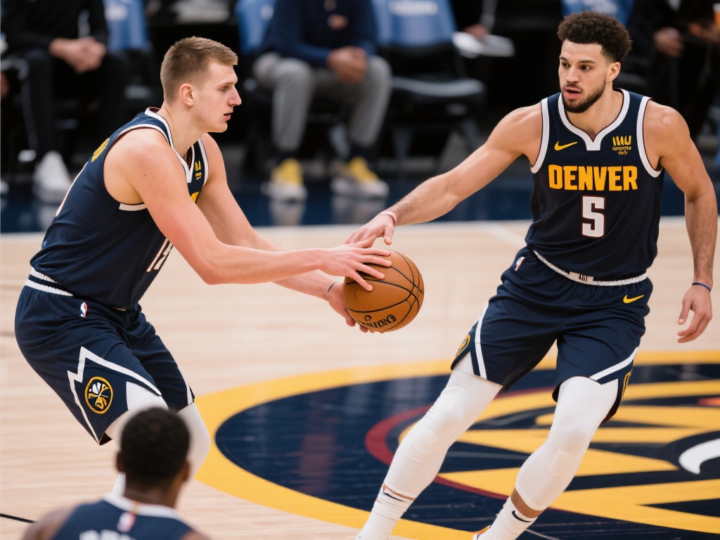 约基奇妙传轻吊内线 戈登转身暴扣尽显霸气 如果普通球员希望从这种经典配合中学习技巧