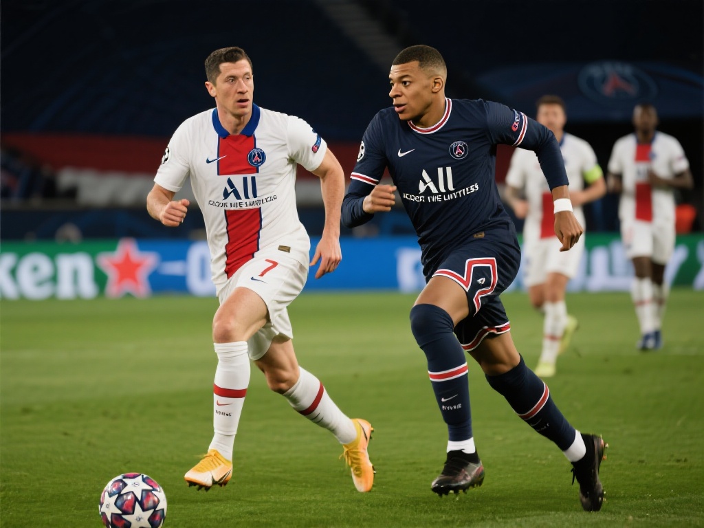 姆巴佩梅开二度,西甲射手榜登顶,26球力压莱万! 相比之下,莱万虽然经验丰富,但在面对密集